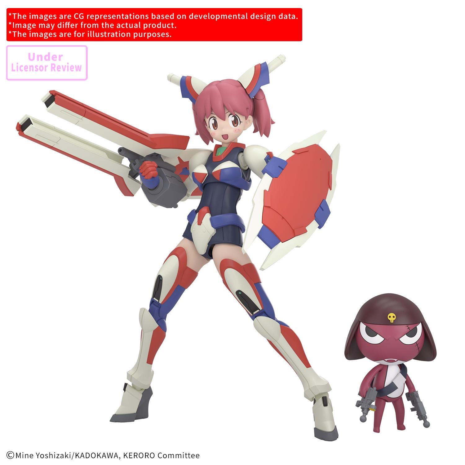 Maquette 30mp powered natsumi giroro